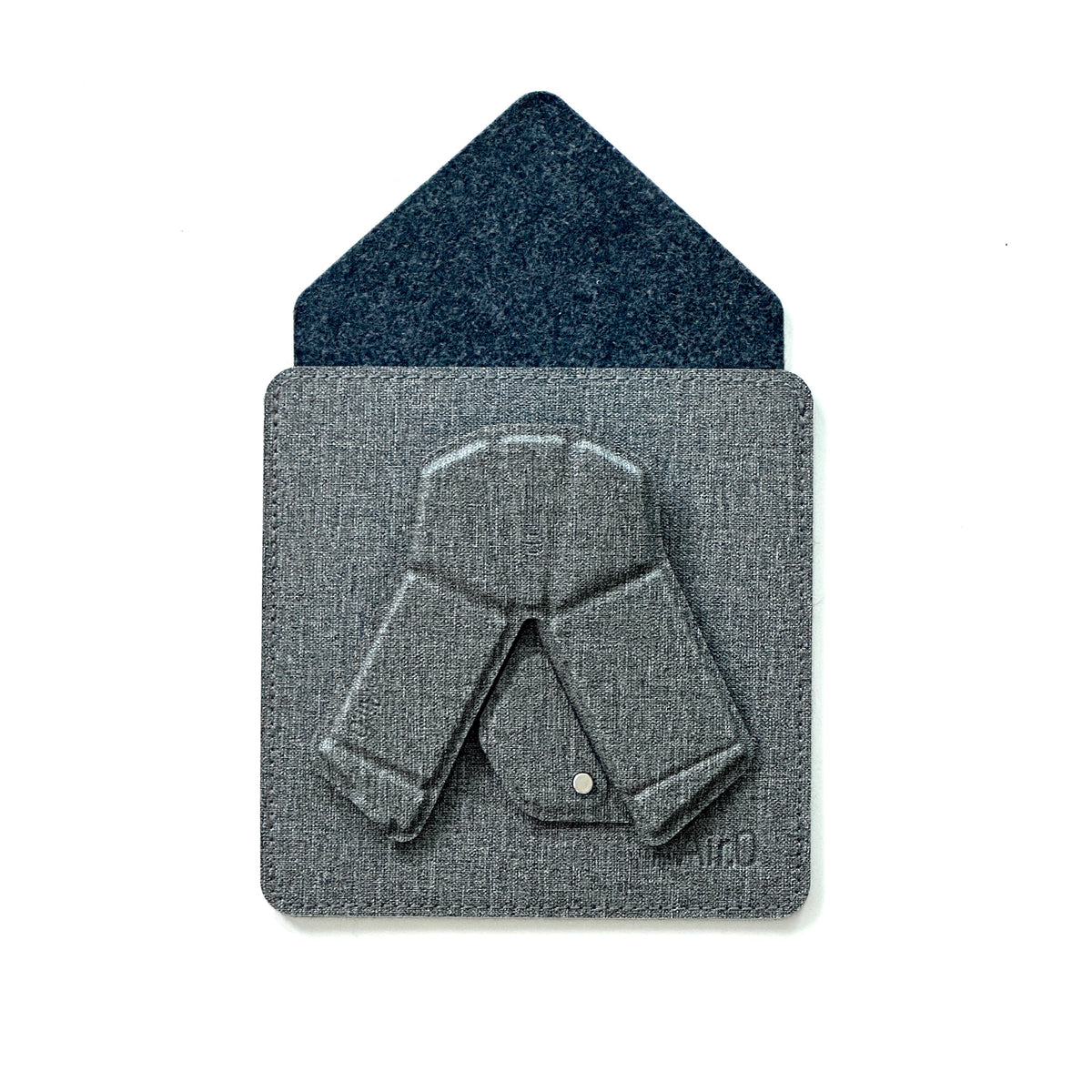 BagPad Dark Grey + Mid Grey per OrigamiMouse - vista prodotto
