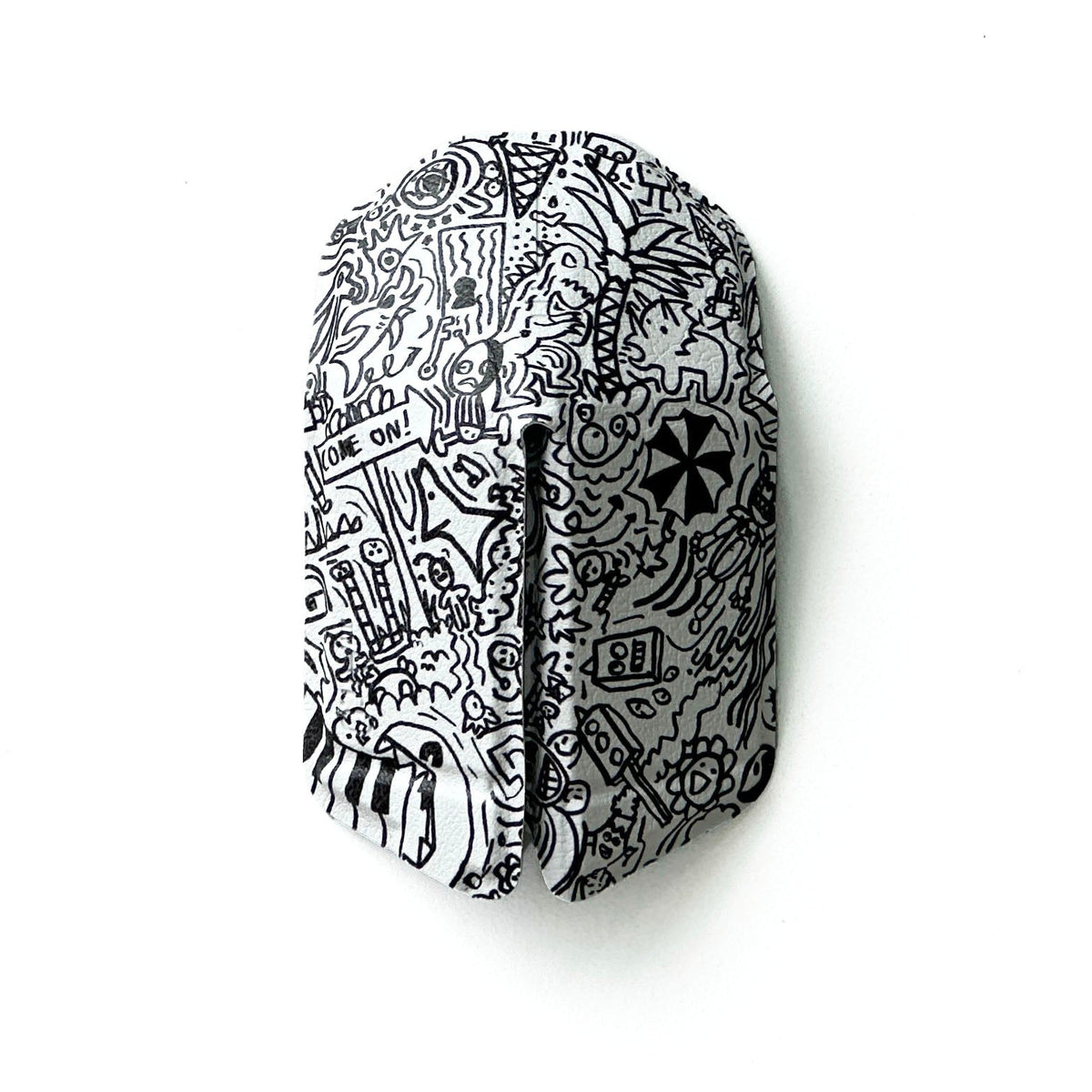 OriMouse Adventures - mouse pieghevole wireless edizione artistica, vista frontale