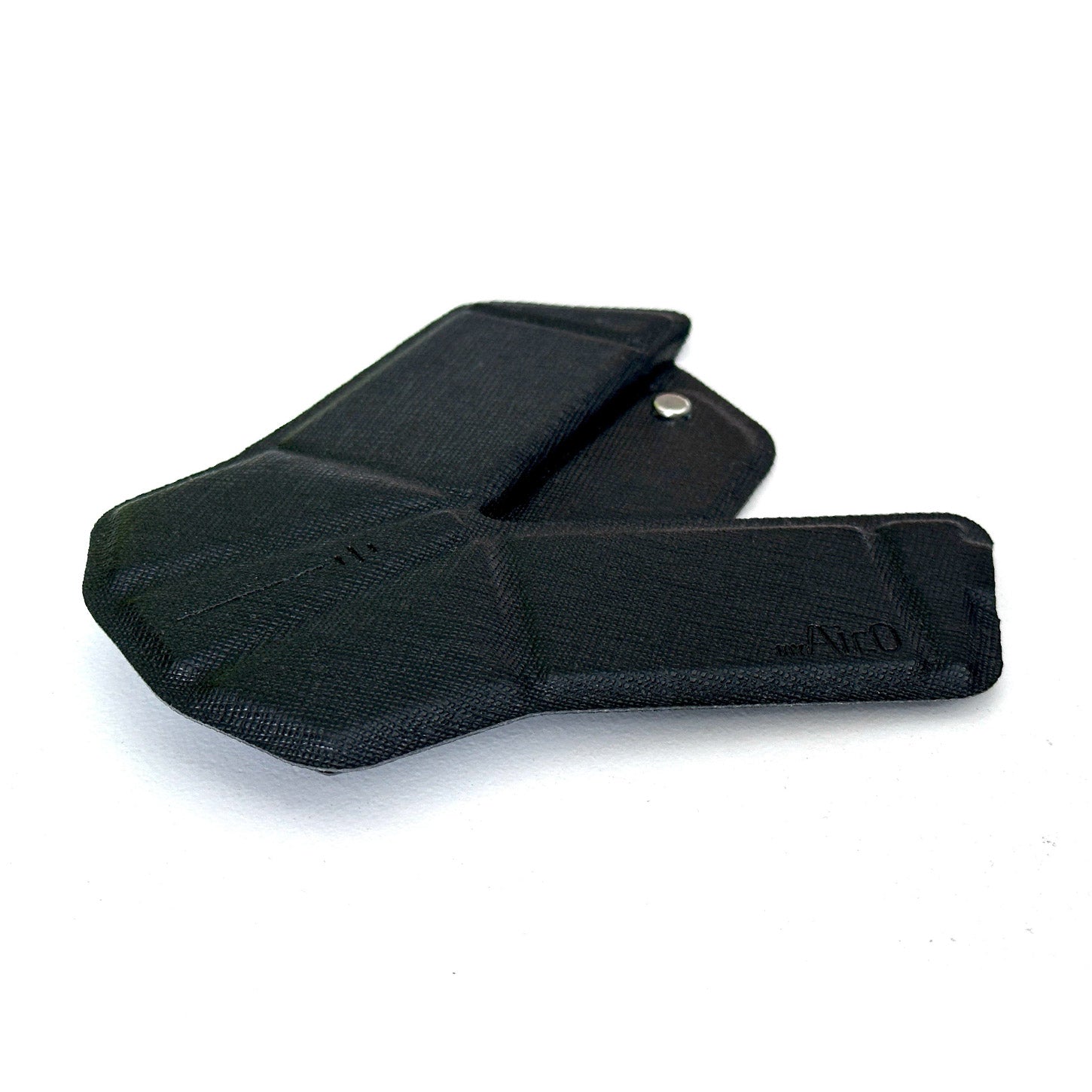 OrigamiMouse Black Pearl - mouse pieghevole wireless finitura perlata, vista frontale