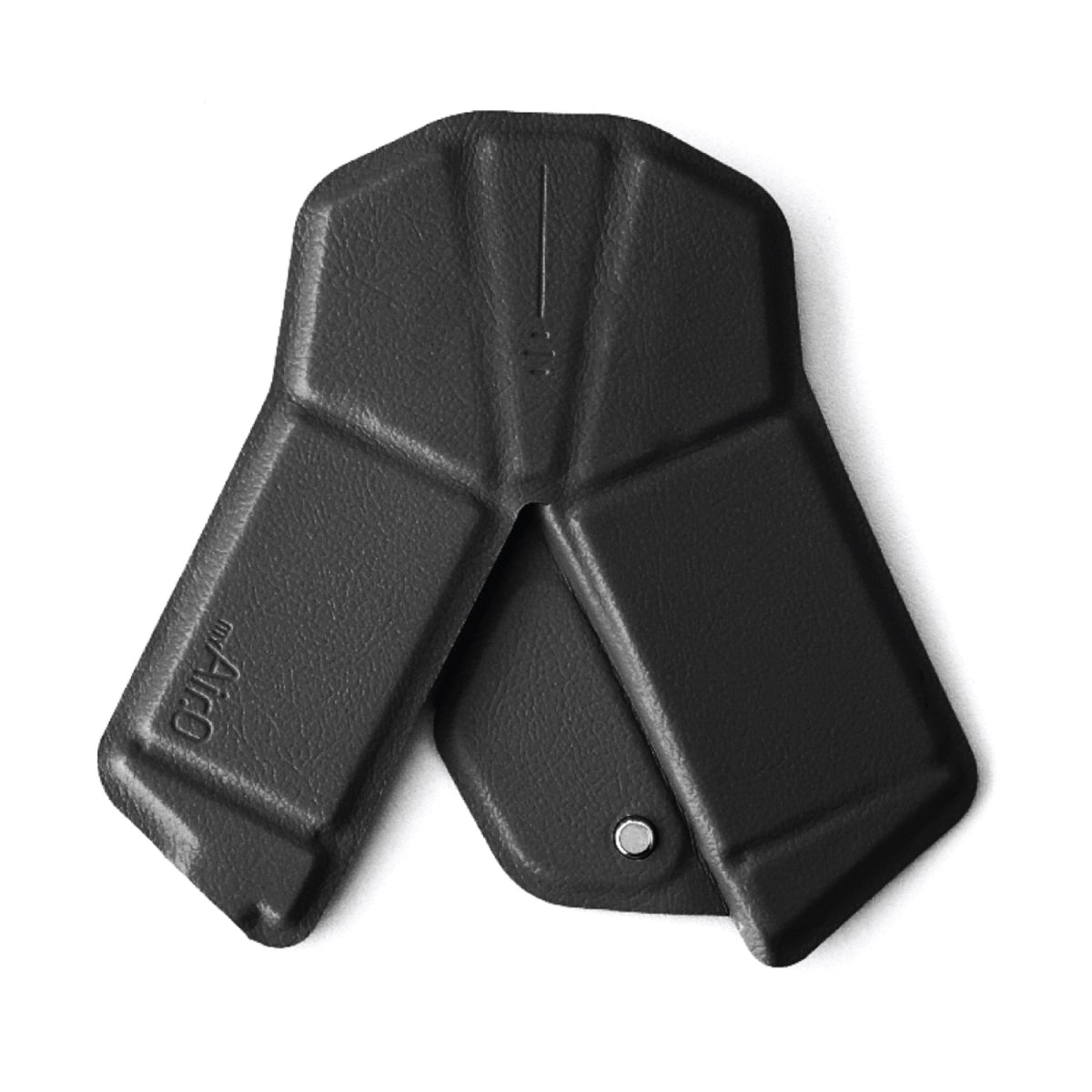 OrigamiMouse Cool Black - mouse pieghevole wireless nero freddo, vista frontale