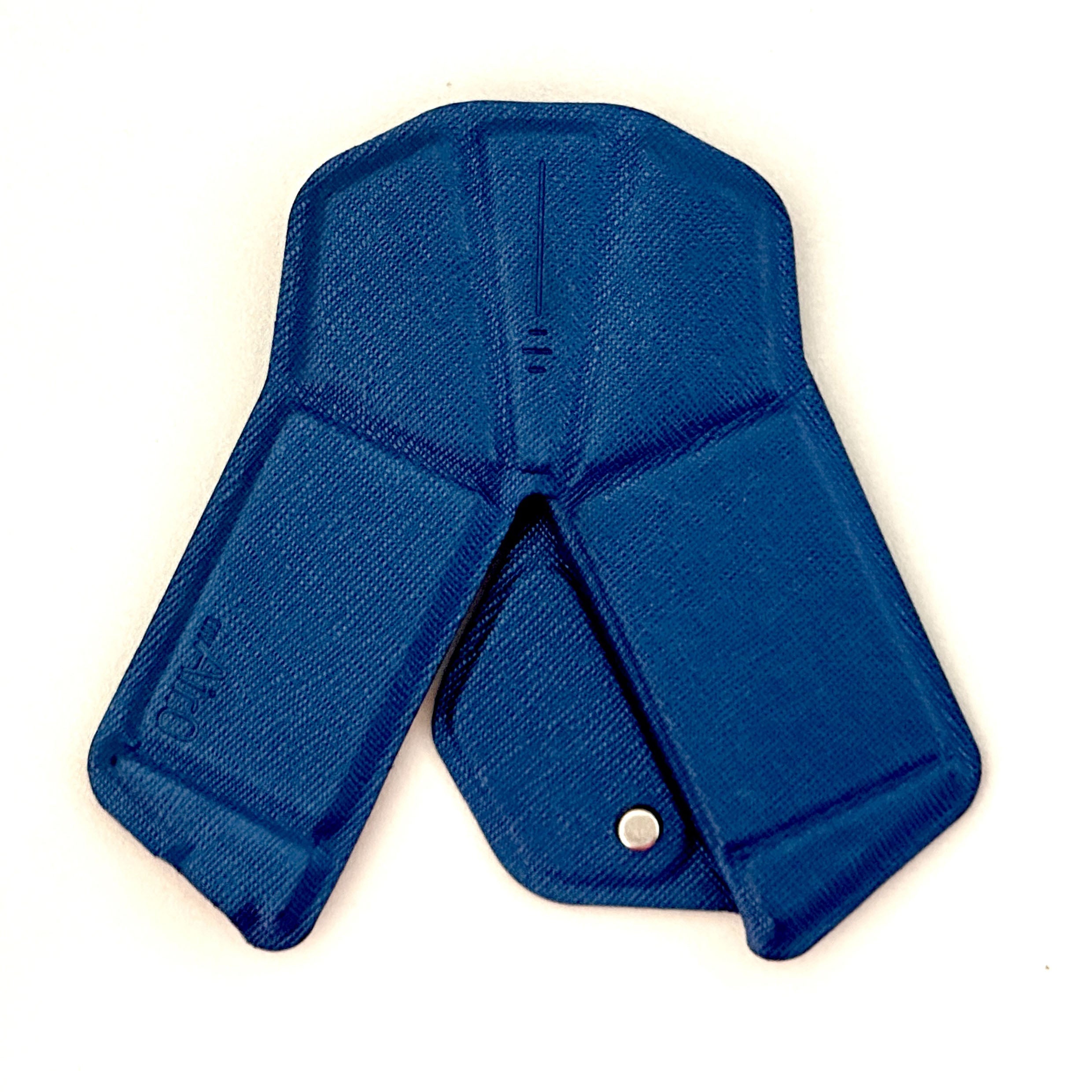 OrigamiMouse Galaxy Blue - mouse pieghevole wireless blu cosmico, vista frontale