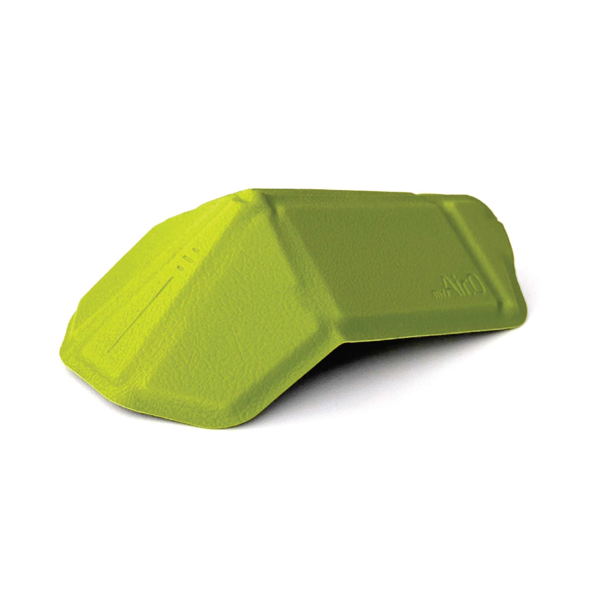 OrigamiMouse Lime Green - mouse pieghevole wireless verde lime, vista frontale