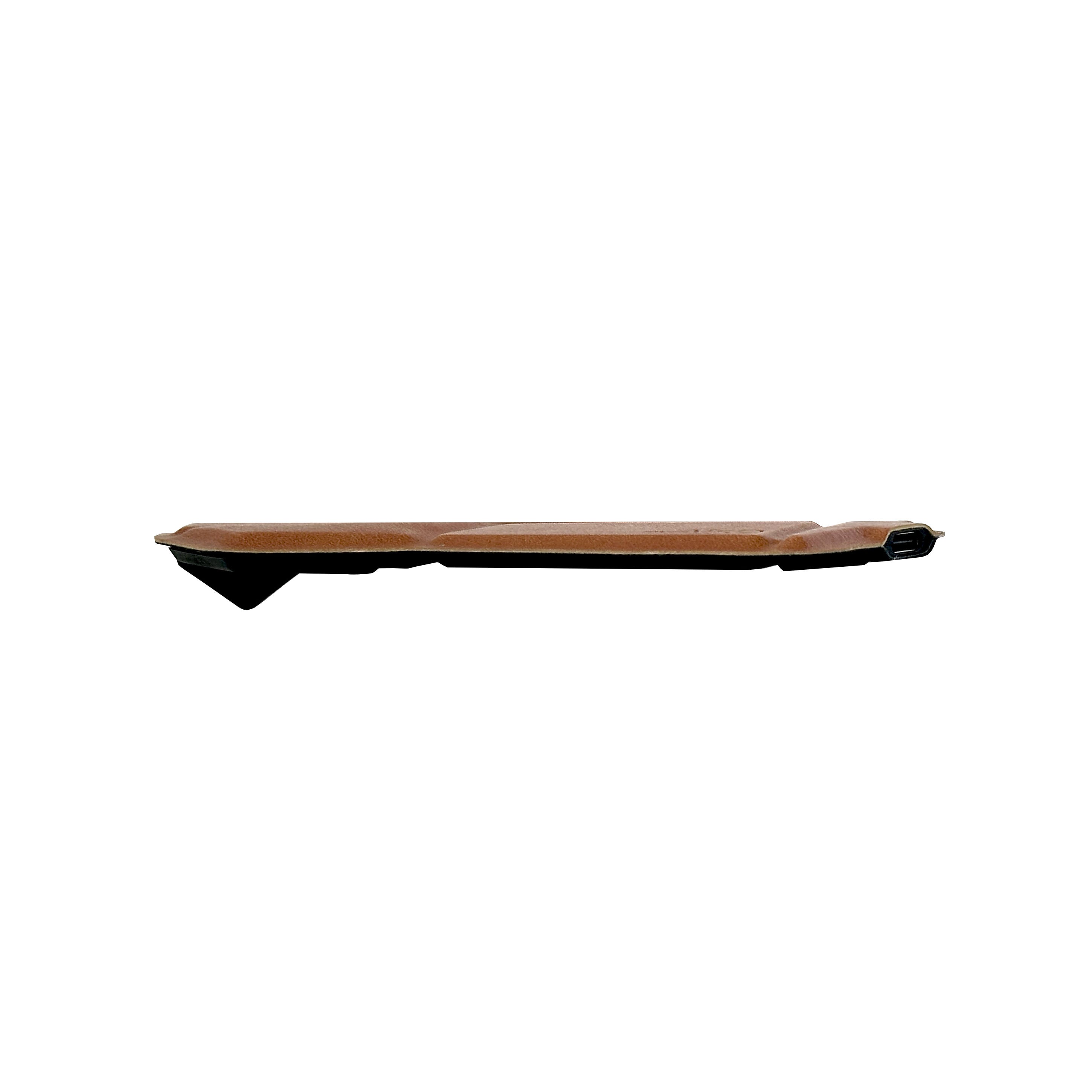 OrigamiMouse Mocha Brown - mouse pieghevole wireless marrone moka, vista frontale