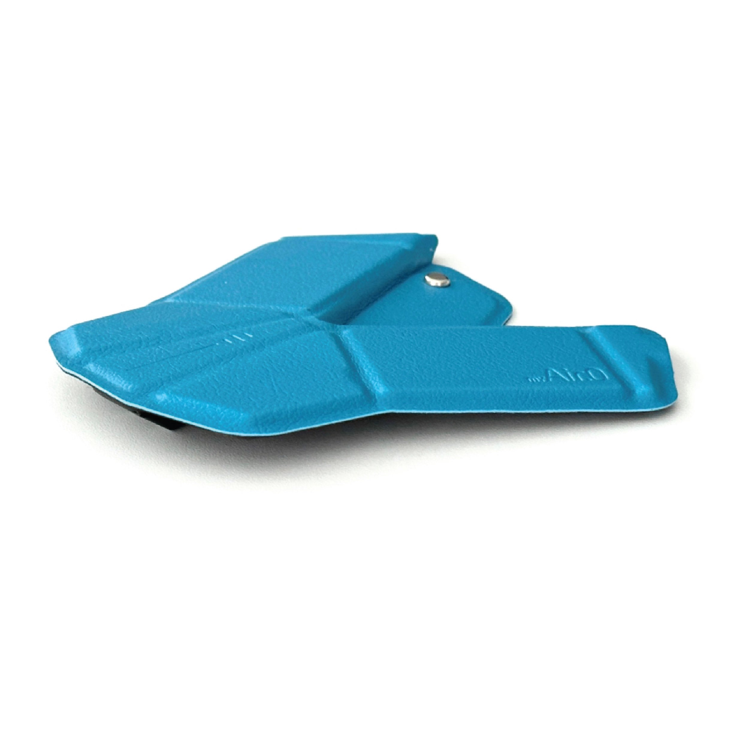 OrigamiMouse Princess Blue - mouse pieghevole wireless blu regale, vista frontale