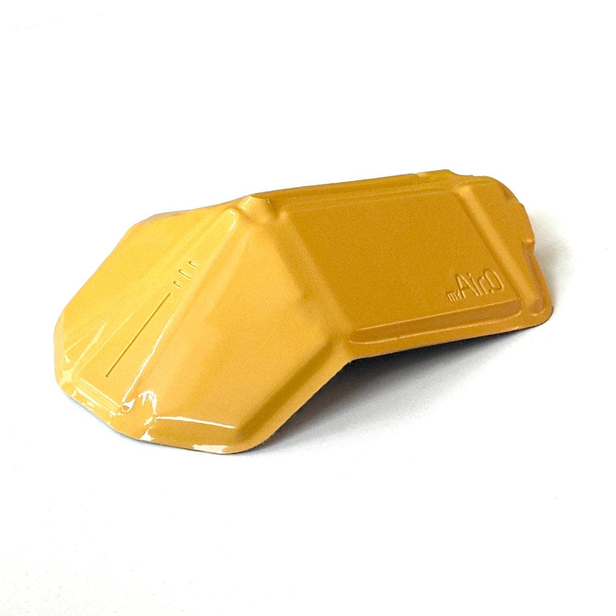 OrigamiMouse Racing Amber - mouse pieghevole wireless finitura glossy, vista frontale