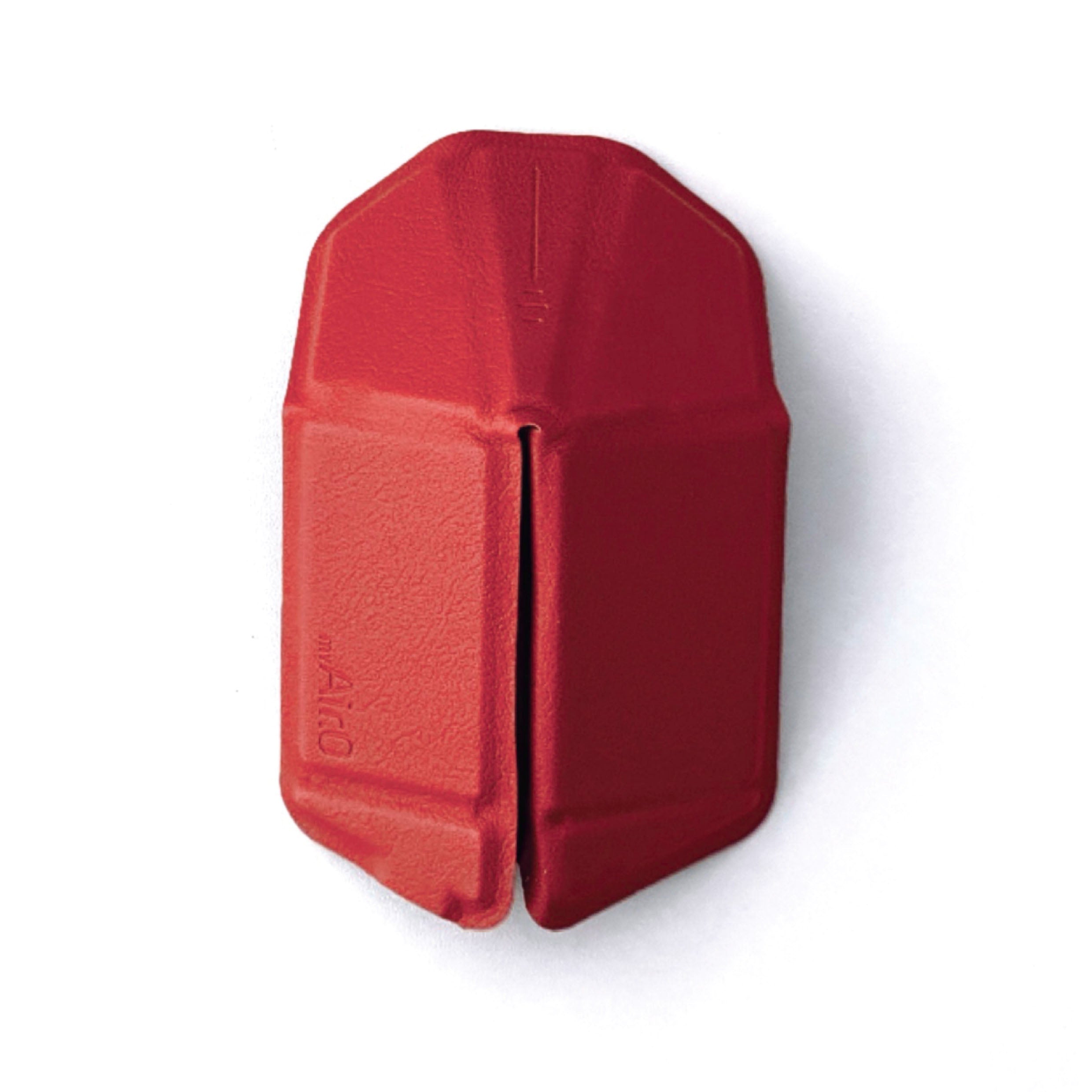 OrigamiMouse Racing Red - mouse pieghevole wireless rosso racing, vista frontale