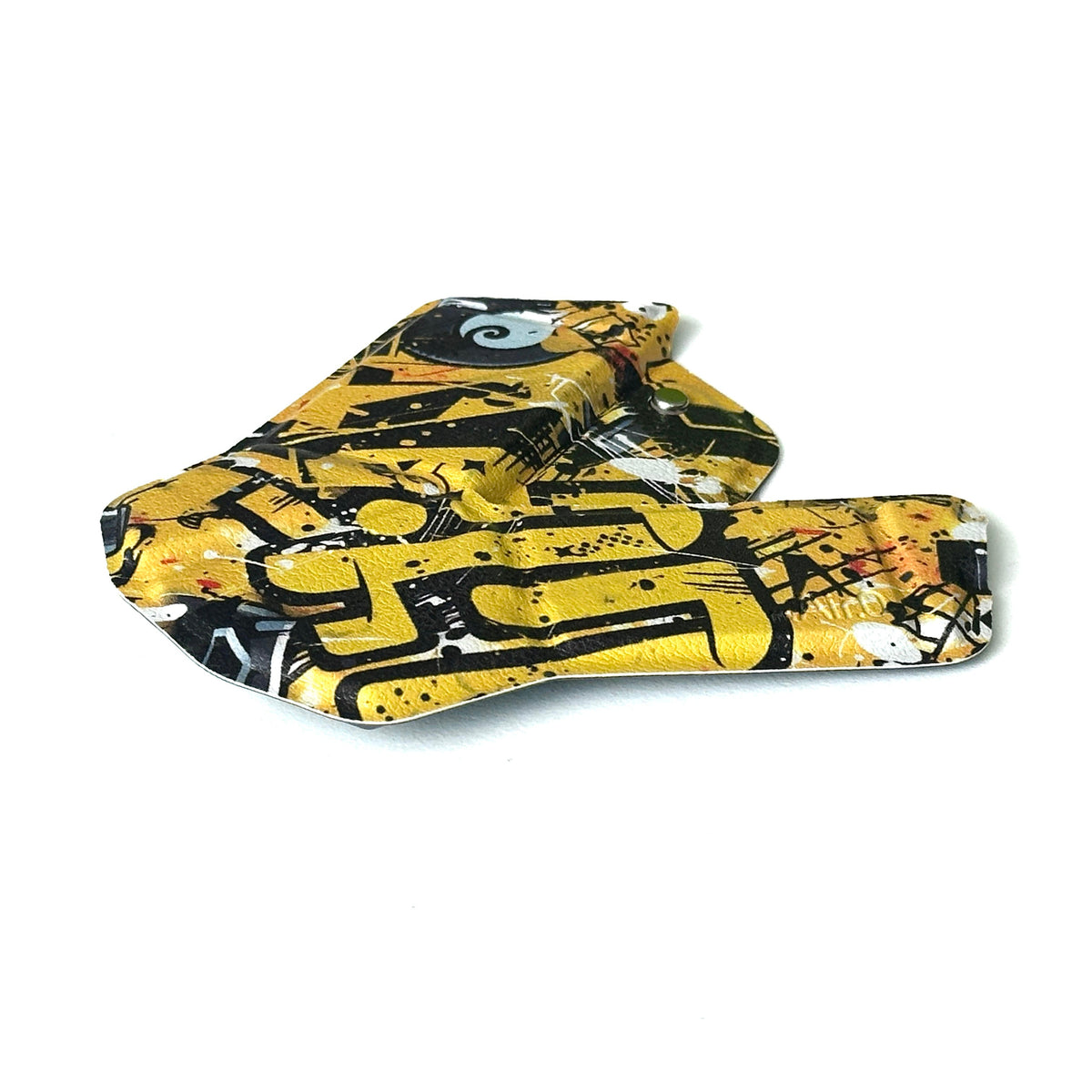 OrigamiMouse Street Code - mouse pieghevole wireless edizione artistica, vista frontale