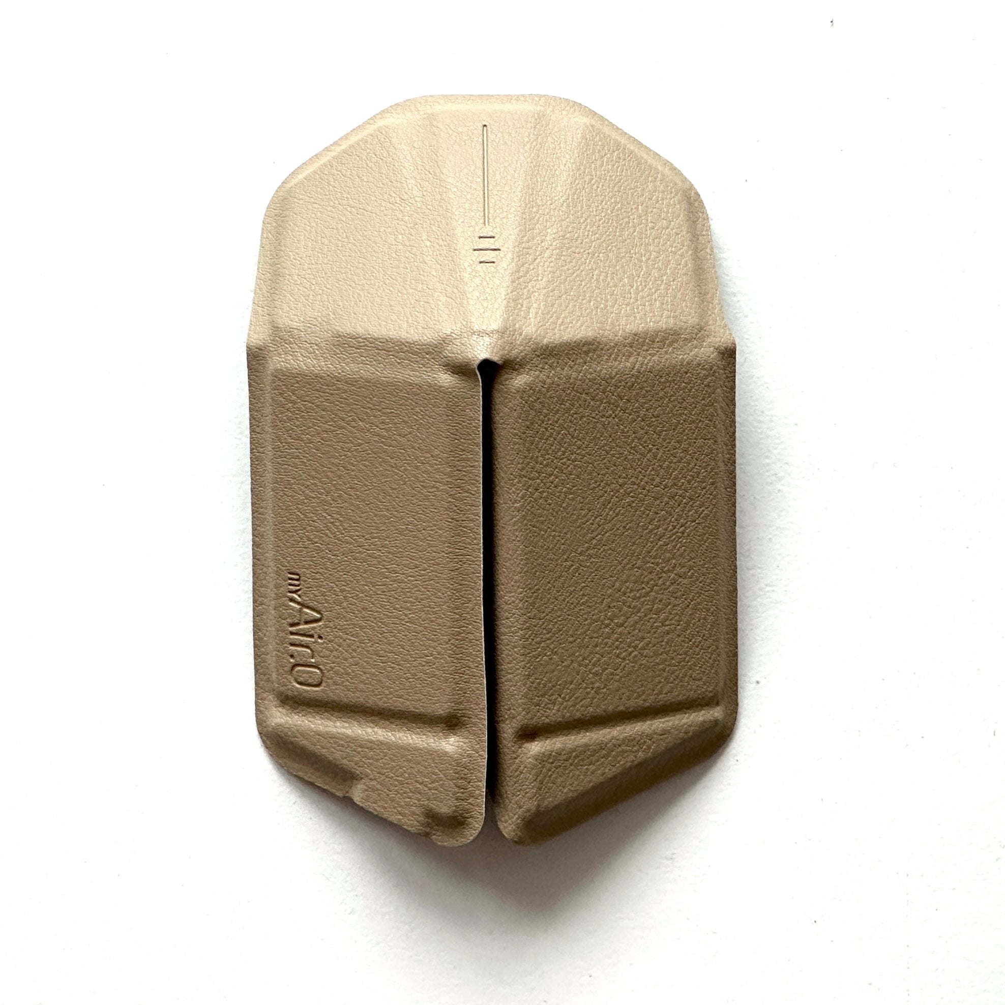 OrigamiMouse The Beige - mouse pieghevole wireless, vista frontale